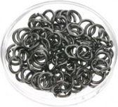 Buigring 5 mm 0,5 mm dik  blackplated, 200 st