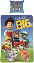 KD® - Paw Patrol Baby Dekbedovertrek Big - 100 x 135 cm - Katoen