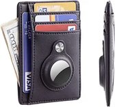 Handige Airtag Wallet | Heren | Dames |  RFID Card Protector | Pasjeshouder Geschikt Voor Apple Airtag | Wallet | Zwart | Moederdag