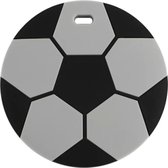 Bijtketting- Kauwketting- Voetbal- Grijs- Zwart- NIEUW