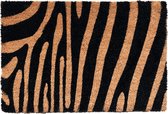 Tijger deurmat - Dierenprint deurmat - Zebra deurmat - Leuke deurmat
