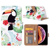 FONU Boekmodel Hoesje Toekan iPhone XR