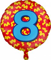 Happy foil balloons - 8 years