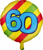 Happy foil balloons - 60 years