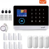 Joule Compleet Alarmsysteem - Met Sirene - Smart Home Beveiligingssysteem - Draadloos - Wifi Alarm - LCD Scherm - RFID