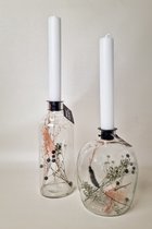 Home Society - Set Kandelaars glas