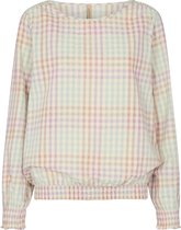 Soyaconcept SC-Belma 1 blouse green haze combi, maat M (38)