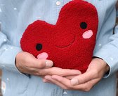 Bitten warmtekussen Huggable Loving Heart - opwarmkussen voor in de magnetron of oven - magnetronkussen hart