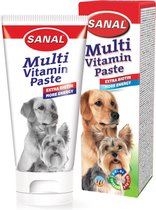 Sanal multi vitamine pasta 100gr - hond - vacht - biotine