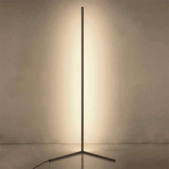 Shutterlight® Vloerlamp - Hoeklamp - CCT LED - 140 cm - Wit | bol.com