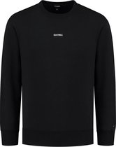 Quotrell - Fusa crewneck - Zwart oranje - trui - sweater - mannen - maat L