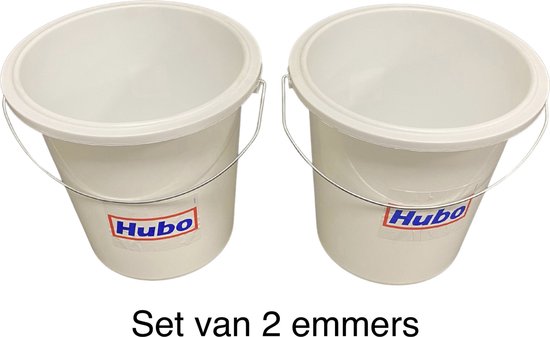 plasteo® 1 x 5 liter rechthoekige emmer met deksel, wit, BPA-vrij, stapelbaar, veelzijdige toepassingen, organisatie van levensmiddelen, vloeistoffen met handvat, luchtdicht, lekvrij