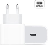 USB-C Adapter Snellader - Wit - Geschikt voor iPhone 13 / 12 - iPad - USB-C Lightning | Snellader iPhone 13 / 12 / 11 / X / iPad / 13 / 12 Pro Max / iPhone 13 / 12 pro / iphone 13 / 12 mini