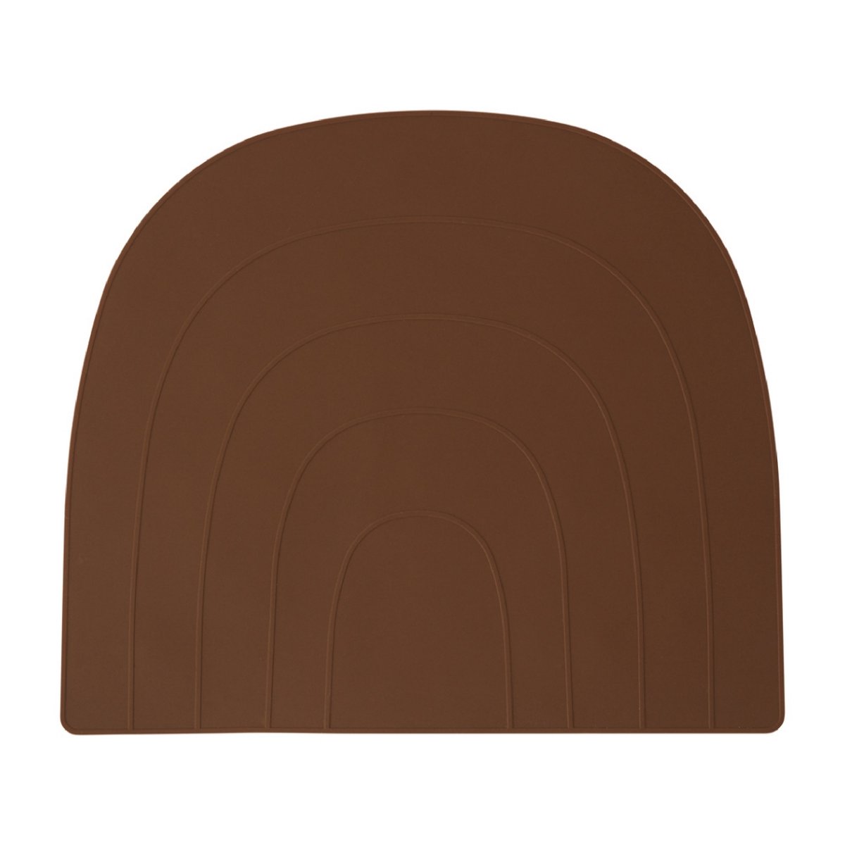 OYOY Siliconen Placemat Rainbow - Caramel