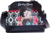 Betty Boop schoudertas moon tribal zwart