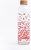 Carry Bottles - Pure love 700 ml - drinkfles glas - valentijn