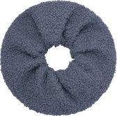 Teddybeer Scrunchie - Blauw/grijs- Scrunchies - Haarwokkel - Haar trend