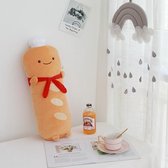 Kawaii Cute Baguette - Cadeaus - Kawaii - Cute - Kussen - Knuffels - Pluche - Speelgoed -Bruin - 50cm