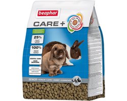 4x Beaphar Care+ Konijnenvoer Senior 1,5 kg