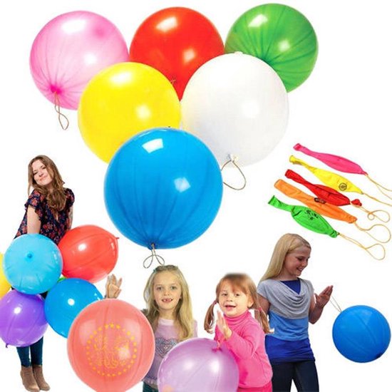 Boksballonnen zak a 18 stuks Ø45cm