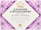 Nubian Heritage Douche zeep - Lavender & Wildflowers Bar Soap 142 gram
