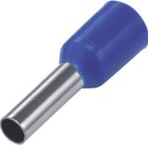 Conex Adereindhuls E blauw 2,5/18 2,5 mm²/18 zak | 100 stuks | DIN 46288, max temp. 105 graden.