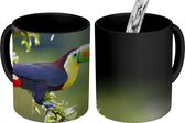 Magische Mok - Foto op Warmte Mok - Een toekan op een bloeiend takje - 350 ML