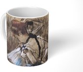 Mok - Dancer - Schilderij van Edgar Degas - 350 ML - Beker