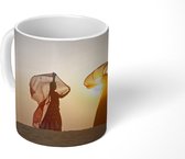 Mok - Vrouwen uit India - 350 ML - Beker