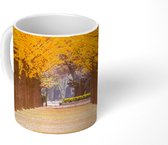 Mok - Gele bomen in Zuid-Korea - 350 ML - Beker