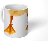 Mok - Koffiemok - Poten van een baby eend - Mokken - 350 ML - Beker - Koffiemokken - Theemok