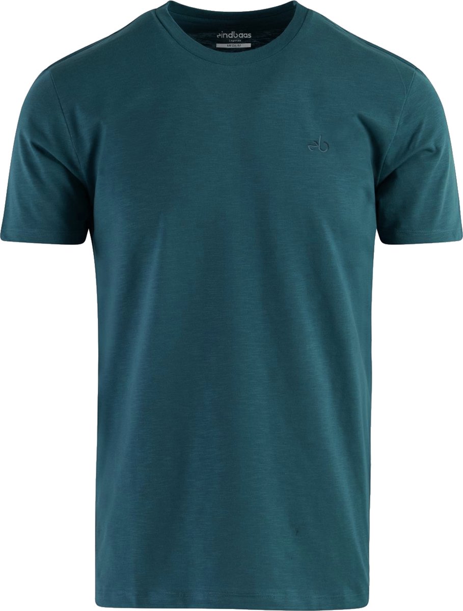Legend T-Shirt - Slim fit - eindbaas - Navy - Maat S