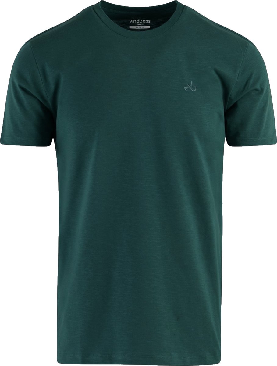Legend T-Shirt - Slim fit - eindbaas - Green - Maat S