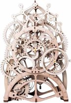 Robotime Pendulum Clock - Rokr marble -  Klok - Houten puzzel - Volwassenen - 3D puzzel - Modelbouw - DIY