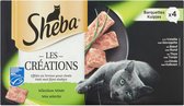 Sheba - Les Créations Mix Selectie - Paté met fijne stukjes 4x85g