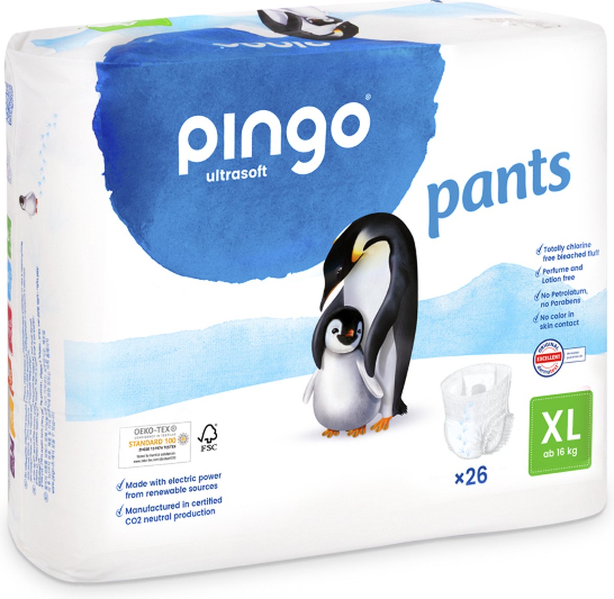 Goedkoopste Pingo Ecologische Luierbroekjes - maat 6 (XL