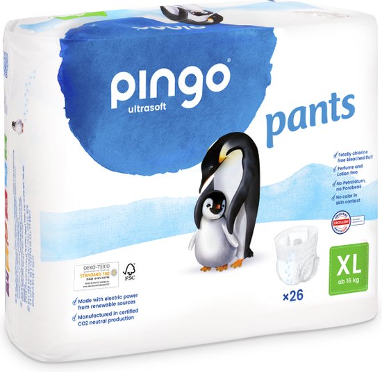 Pingo Ecologische Luierbroekjes - maat 6 (XL)