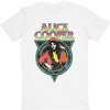 Alice Cooper - Snakeskin Heren T-shirt - XL - Wit