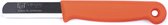 Solingen Safety Schilmesje - RVS Glad met Ronde Top - 15 cm - Oranje