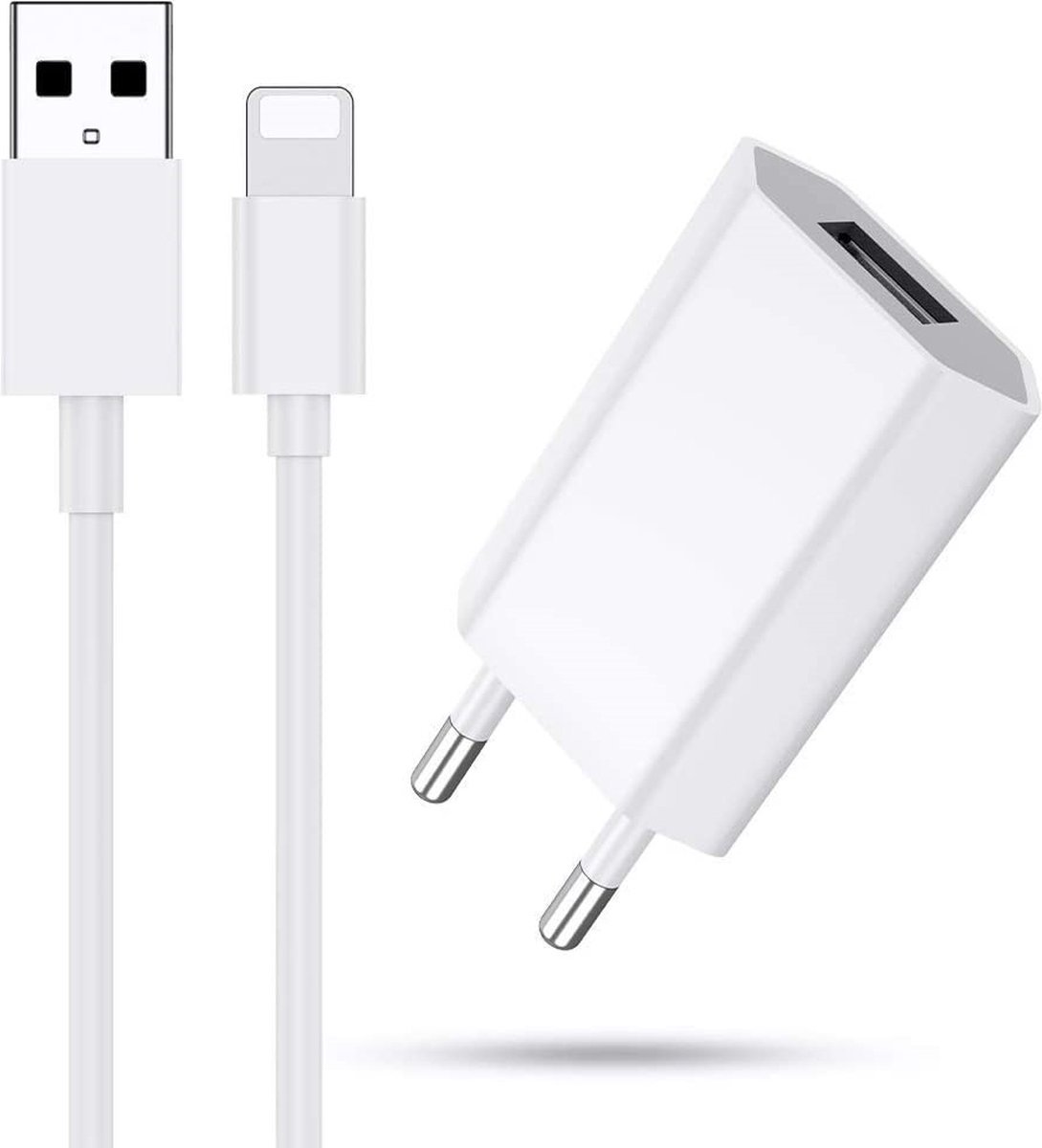 Apple iPhone Lader - USB Oplader inclusief lightning kabel van 2 Meter - Apple  iPhone... | bol.com