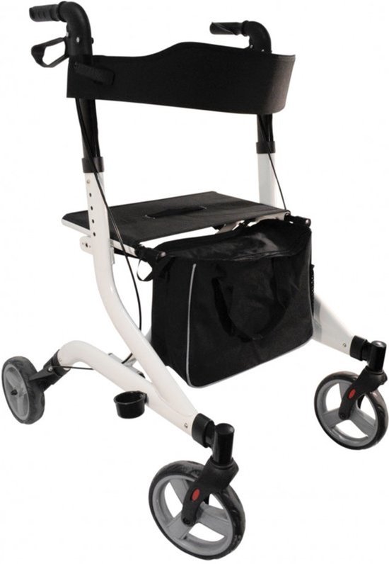 Aidapt rollator lichtgewicht - wit