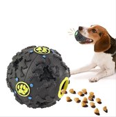 Hondenbal - Hondensnackbal intelligentie - Voerbal zwart - Honden feeder - Snackbal honden - Speelbal training - Feeder - Speelbal honden - Trainingsbal zwart