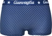 Dames boxershorts Gianvaglia 3 pack stippel donkerblauw XL
