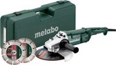 Metabo WE 2200-230 Set Haakse slijper