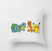 Pokemon Kussenhoes - Pikachu - 45 x 45 cm - Populaire game