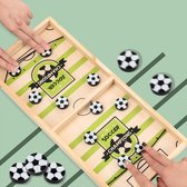 Soccer Champions Voetbalspel - Tafelvoetbalspel - Voetbal Bordspel voor Kinderen – Gezelschapsspel - Slingpuck - Cadeau - Drie jaar en ouder