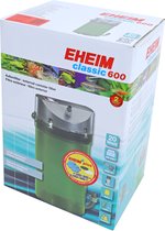 Eheim filter Classic 600, met filtermassa.