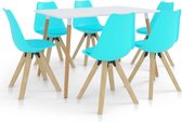 Decoways - 7-delige Eethoek blauw
