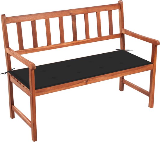 Tidyard Tuinbank 120 x 60,5 x 81 cm met kussen, tuinmeubelen, tuin