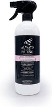 Always Your Friend - Daily Brush Vacht Spray - Natuurlijke verzorgende en ontklittende spray voor dagelijks gebruik - 1000 ml